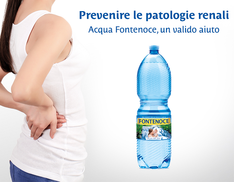Acqua povera di calcio per calcoli renali
